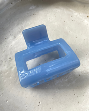 Load image into Gallery viewer, eco friendly acetate mini claw clip in blue by Goldnwares