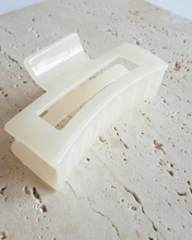 Load image into Gallery viewer, eco friendly acetate dash large claw clip in cloud by Goldnwares

