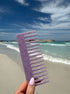 The classic og hair comb in purple tangle free and biodegradable 