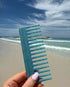 The classic og hair comb in blue tangle free and biodegradable