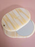 Golden Compact mirror in cream