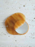 Golden Compact mirror in cognac 