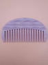 eco friendly acetate arch wide tooth comb in lilac by Goldn
