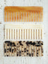 The classic og hair combs in orange, cream and tortoiseshell tangle free and biodegradable 